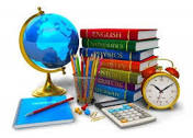 Simbolo della Scuola Secondaria di 1^: libri e strumenti didattici